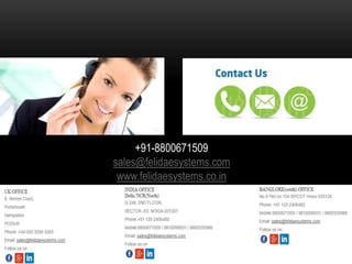 +91-8800671509
sales@felidaesystems.com
www.felidaesystems.co.in
 