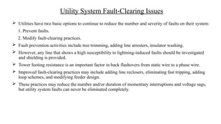 Comprehensive Overview of Utility System Fault-Clearing and Overcurrent ...