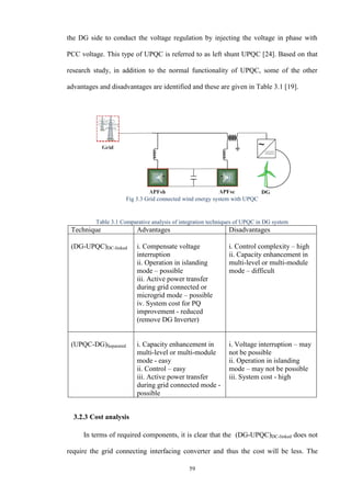 Power quality improvement of distributed generation integrated ne | PDF