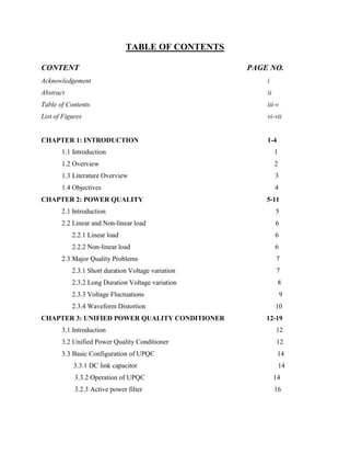Power quality improvement using UPQC | PDF