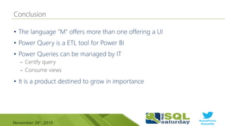 #sqlsatParma
#sqlsat462November 28°, 2015
•
•
•
– Certify query
– Consume views
•
 