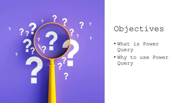 Power Query Introduction for basic users | PPTX