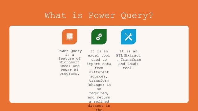 Power Query Introduction for basic users | PPTX