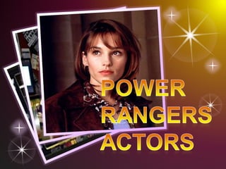 Power Rangers Actors