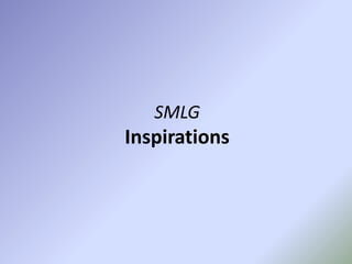 SMLGInspirations 