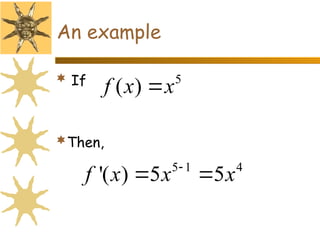 Calculus I - Derivative using Power Rule.ppt
