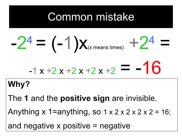 Powers and Exponents | PPT | Physics | Science