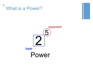 +

What is a Power?

 