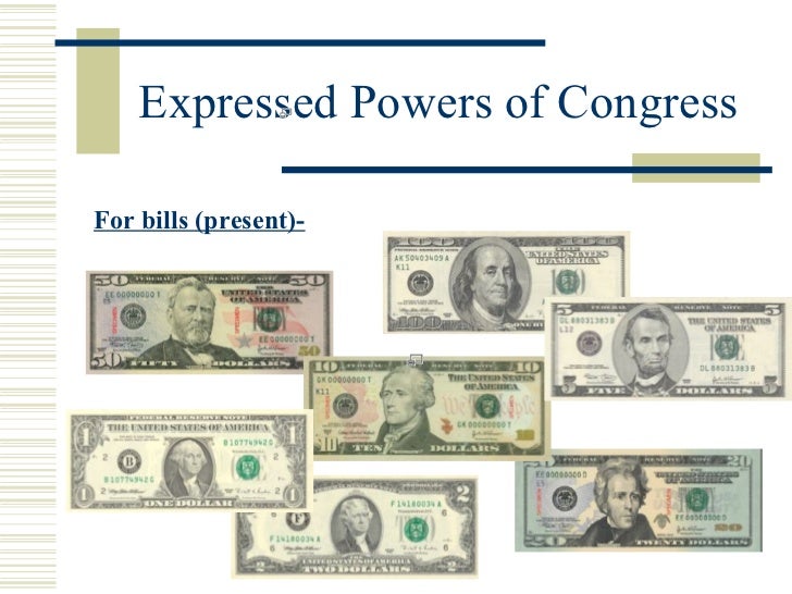 Powers of congress