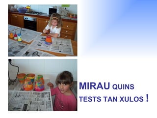 MIRAU  QUINS TESTS TAN XULOS  ! 