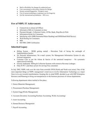 Provide IT enabled environment to encourage learning, innovation and collaboration