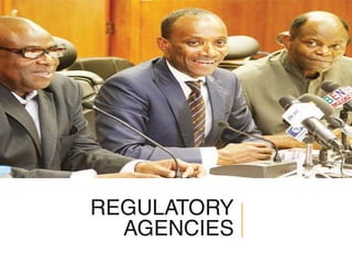 REGULATORY
AGENCIES
 