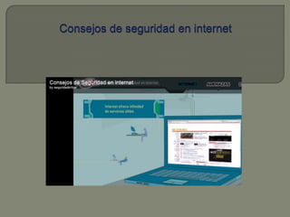 Consejosde seguridad en internet