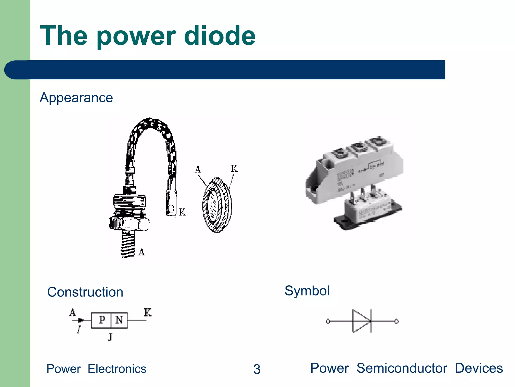 Power semiconductor devices | PDF