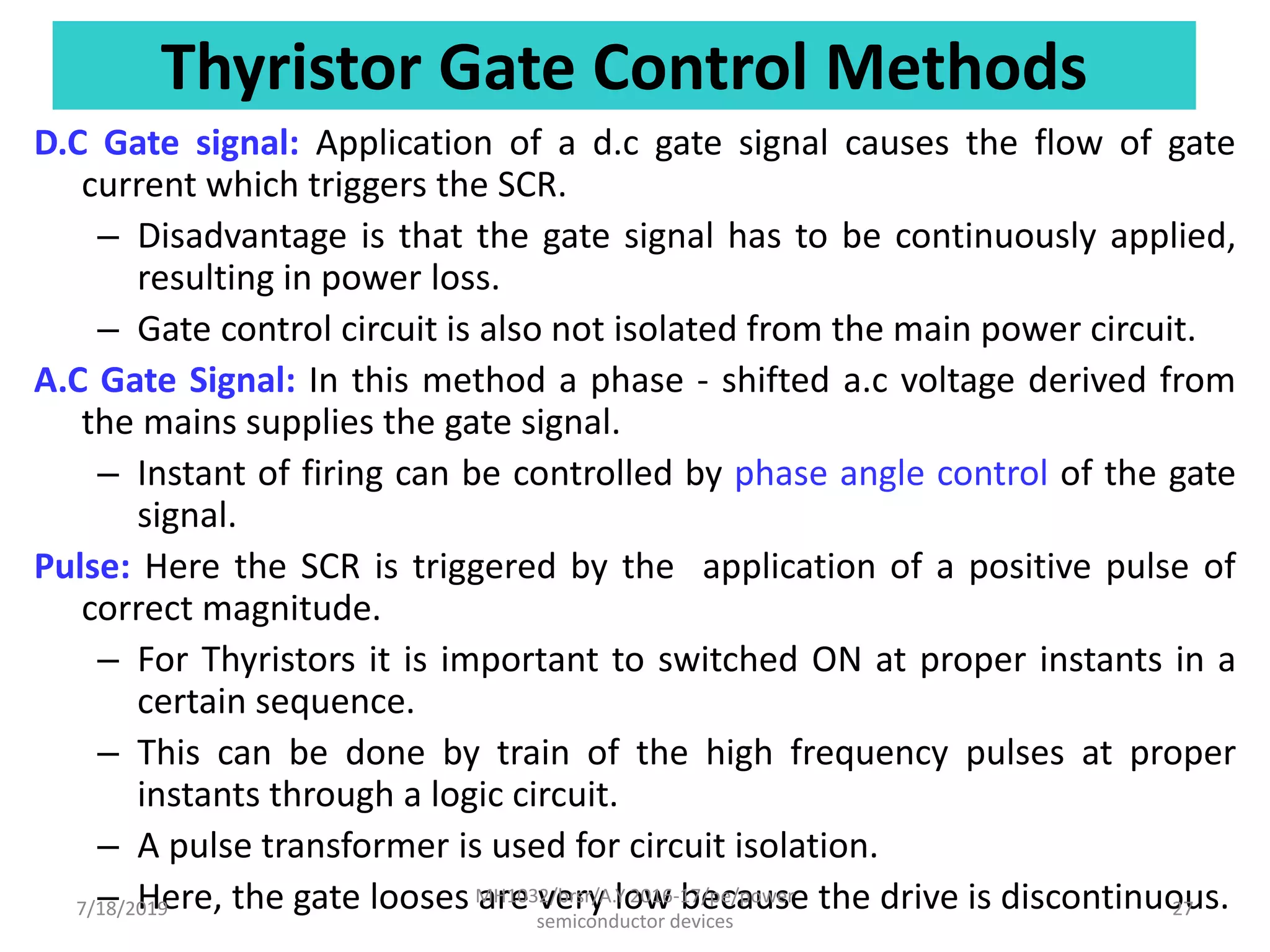 Power semiconductor devices ppt new converted | PDF