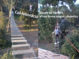 Gaudir de l’entornd’una forma alegre i dinàmicaCol·laboració