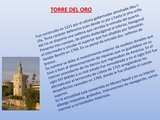 TORRE DEL ORO

 