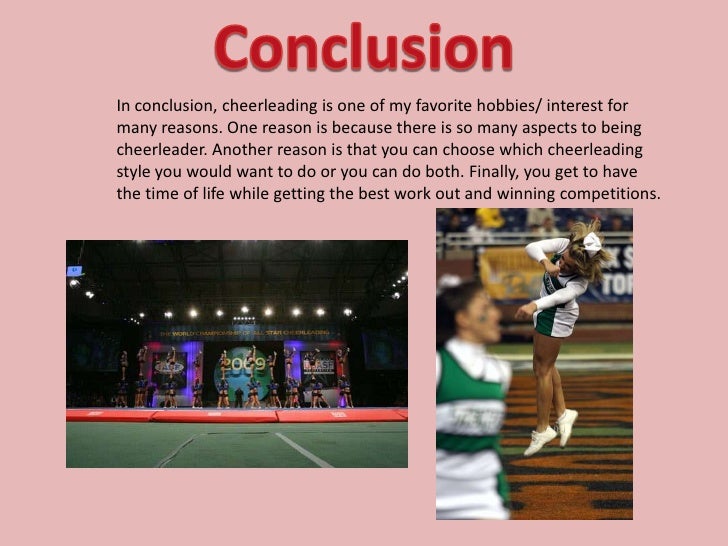 good thesis for cheerleading