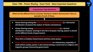 CLASS 10 POWER SHARING QUESTION ANSWER PDF visual data 4