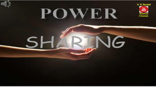Power sharing Part 1 for grade 10th