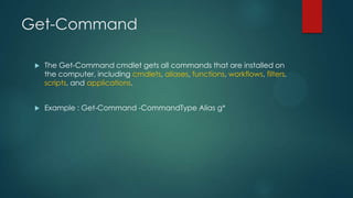 Powershell alias | PPTX