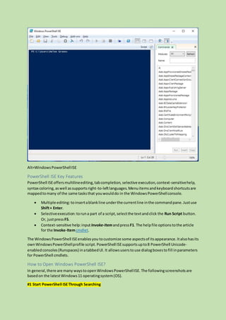 powershell ise.docx