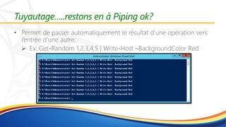 Tuyautage…..restons en à Piping ok?
 