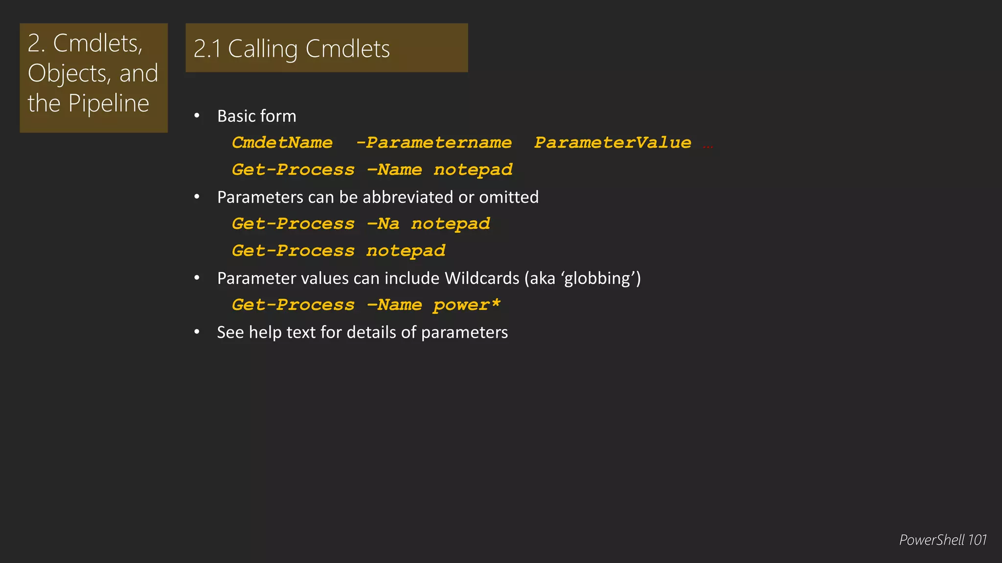 PowerShell 101 | PPT