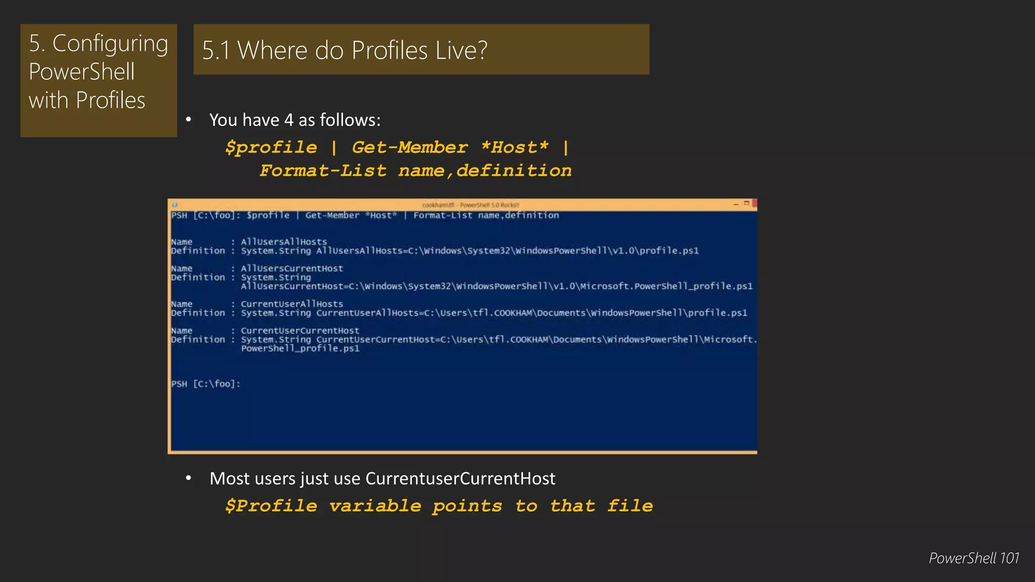 PowerShell 101 | PPT