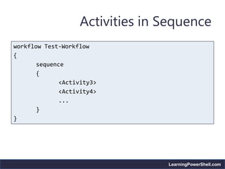 PowerShell 3.0 workflows | PPTX | Web Development | Internet