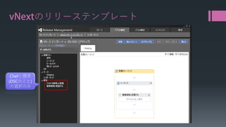 vNextのリリーステンプレート 
Chefと標準 (DSCのこと) の選択のみ  