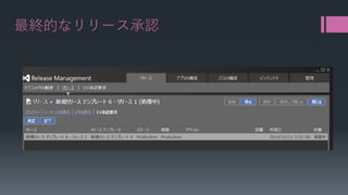 最終的なリリース承認  