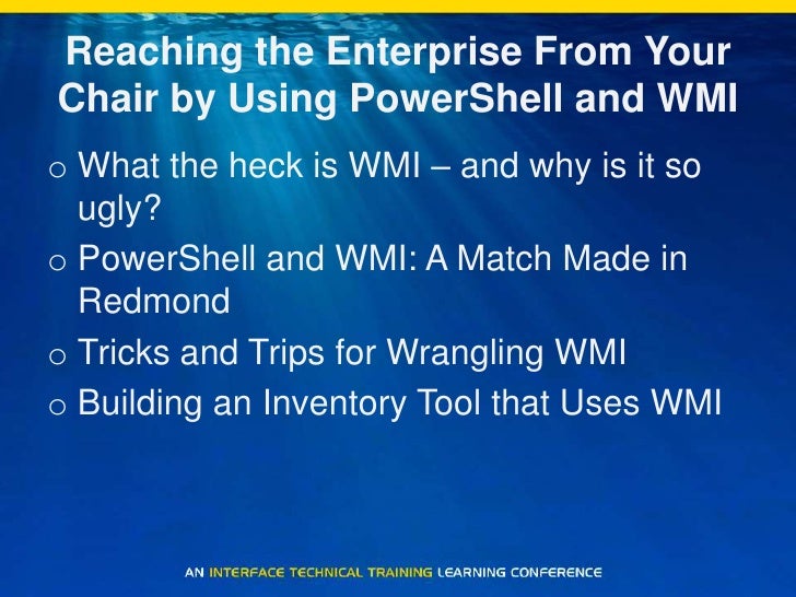 Powershell And Wmi