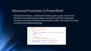 Power shell basics day 9 | PPTX