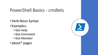 PowerShell Basics for Office Apps and Servers | PPT