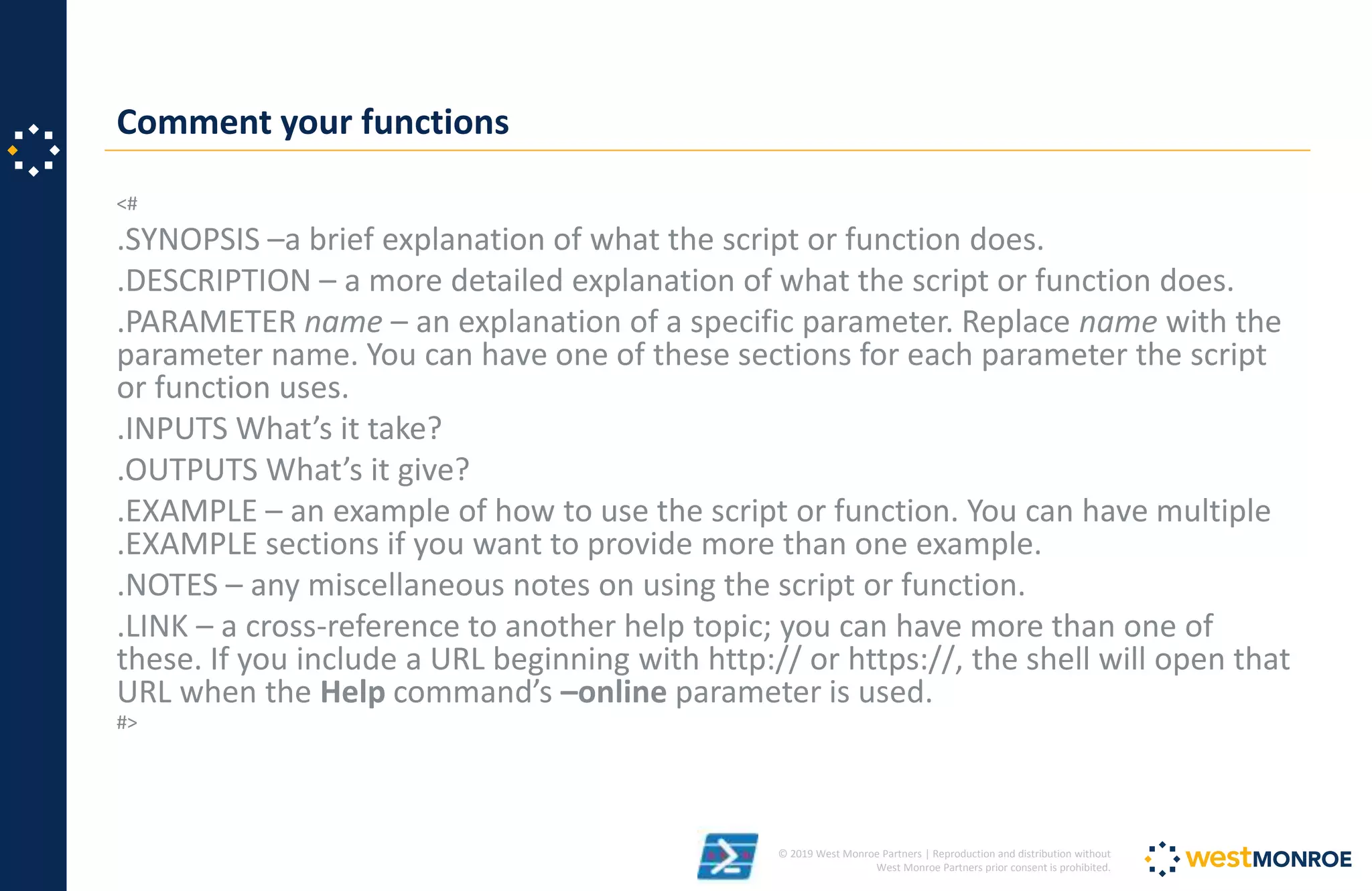 PowerShell Best Practices | PPT