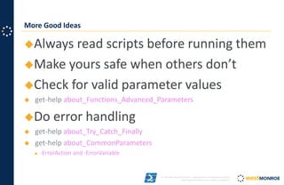 PowerShell Best Practices | PPT