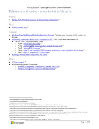 Power shell desired state configuration for Devops and ALM ...