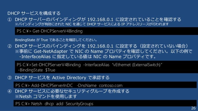 Hyper V を Windows Powershell から管理する