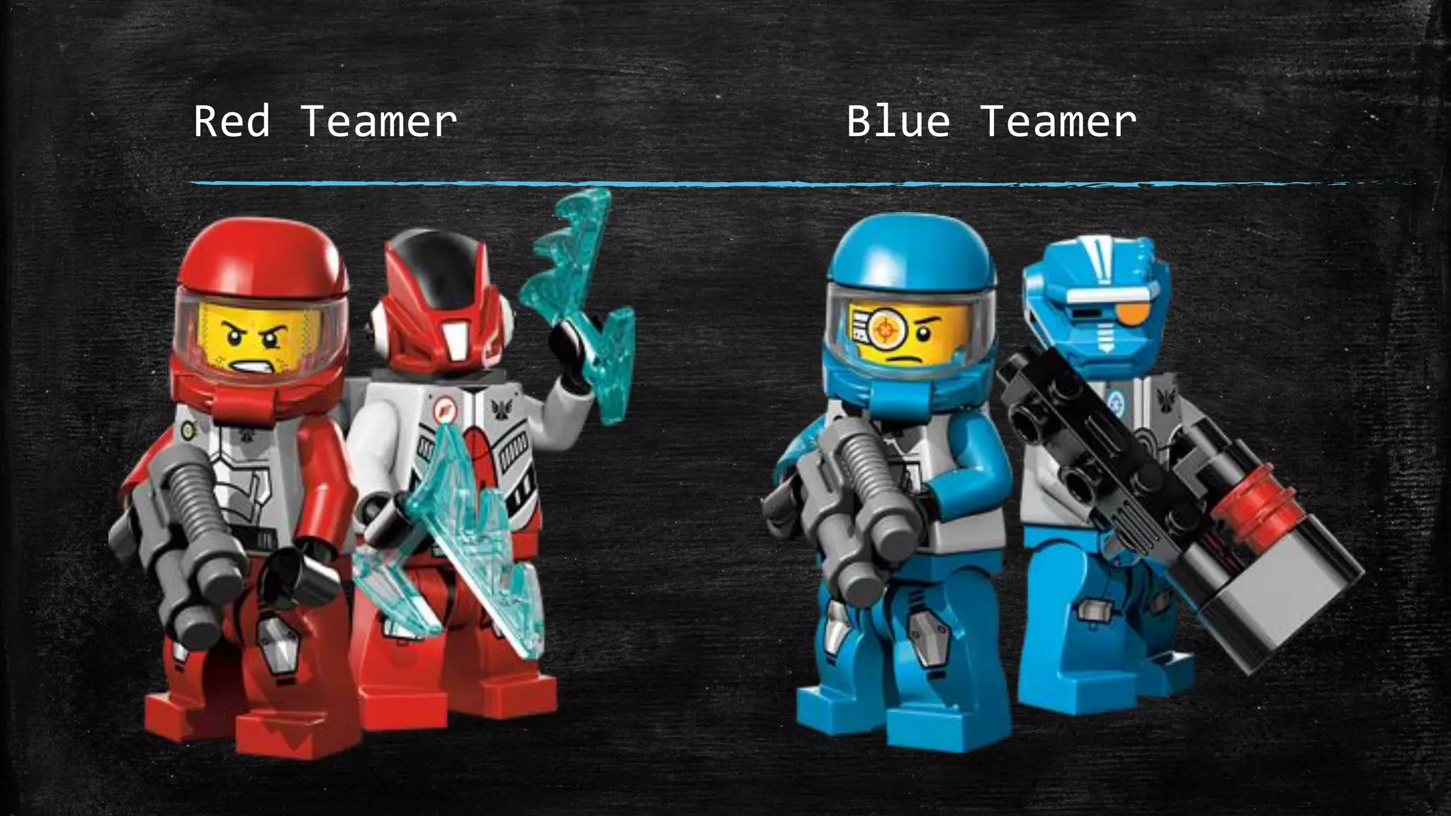 Red Teamer Blue Teamer
 