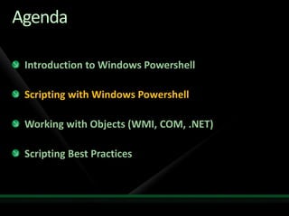 Powershell Tech Ed2009
