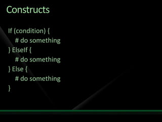 Powershell Tech Ed2009