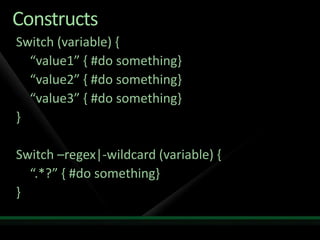Powershell Tech Ed2009