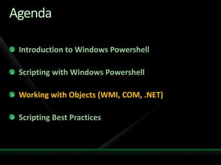 Powershell Tech Ed2009