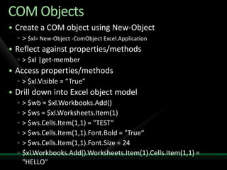Powershell Tech Ed2009