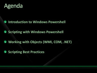 Powershell Tech Ed2009