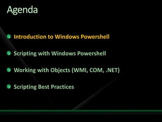 Powershell Tech Ed2009