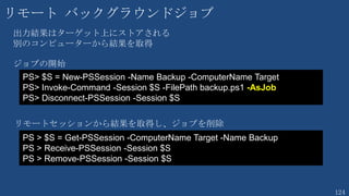 124
リモーティング編
6. リモーティングの準備
 