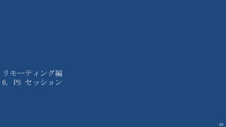 98
15. 役割と機能をインストールする
役割/機能の一覧を取得する
C:¥> Get-WindowsFeature
C:¥> Get-WindowsFeature |Select-Object Name
 