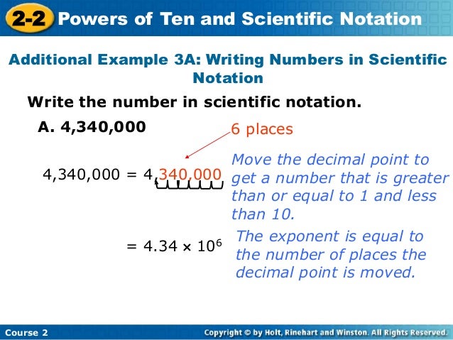 Powers of ten scientific notation picture